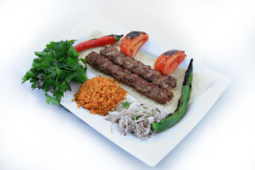 adana shish kebab turkish traditional food