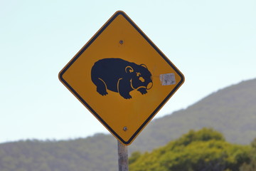 wombat sign