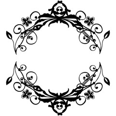 Vector illustration various decoration with various pattern