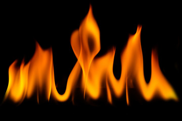 Fire flames background