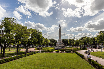 Fototapeta na wymiar monument in the park