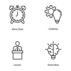 Education Line Vectors Pack