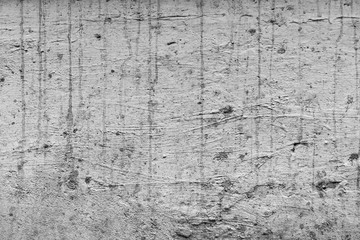 Photo of grey concrete wall for texture background