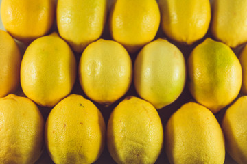 lemons texture pattern top view