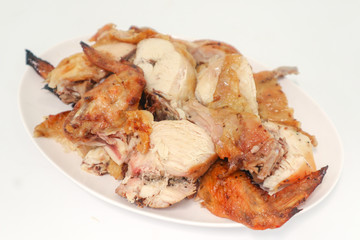 grilled chicken with sauce