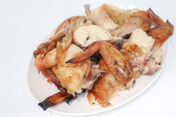grilled chicken with sauce