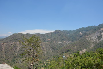 view from the top of mountain