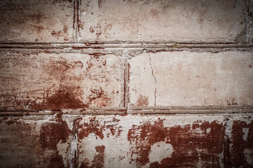 red vintage bricks wall background backdrop wallpaper