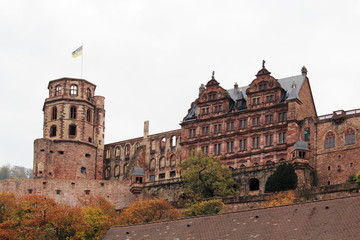 Heidelberg castle, Heidelberg city, Germany