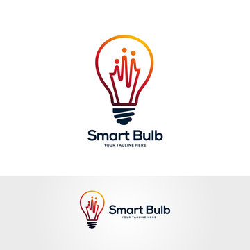 medic inspiration logo designs concept, creative icon symbol technology logo, light bulb logo design vector