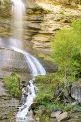 Obraz premium Waterfall in Pyrenees