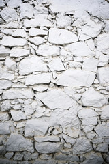 Wall background view