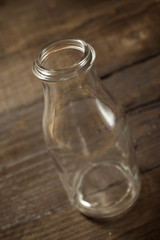 Glass bottle view