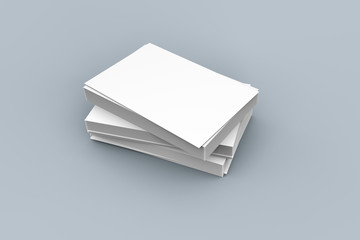 Business Card White Template Mock Up