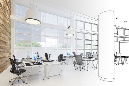 Modern Office Conception 03 (scetch)