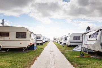 Caravan camping