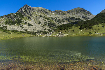 Amazing Landscape with Prevalski lakes near Mozgovishka pass, Pirin Mountain, Bulgaria