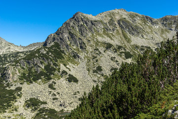 Landscape with Prevalski lakes, Dzhangal and Valyavishki chukar peaks, Pirin Mountain, Bulgaria