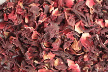 Texture hibiscus sudanese rose petals