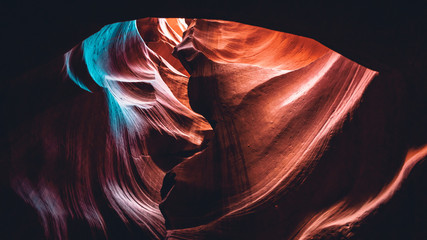 Upper Antelope Canyon, 'the place where water runs through rocks