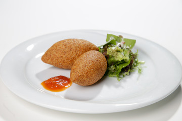 icli kofte called meatballs stuffed with cracked wheat