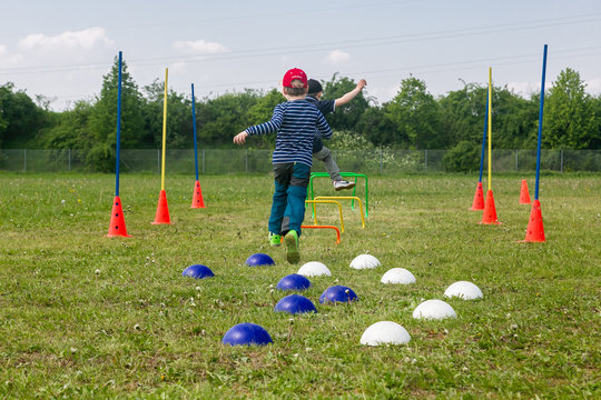 Parkur auf Kinderfest
