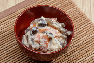 豆腐の白和え