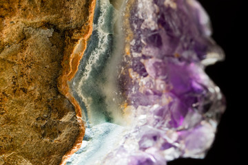 Fototapeta premium Amethyst photo collection