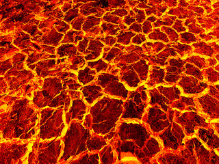 red lava and texture background.