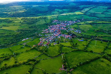 Rudingshain in Hessen aus der Luft