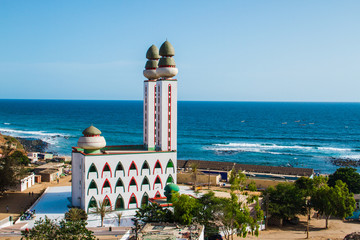 Mosquee of Divinity Dakar Sénégal - obrazy, fototapety, plakaty