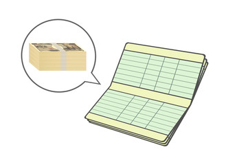 通帳内のお金
