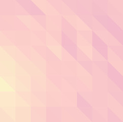 Pink abstract low poly triangles background
