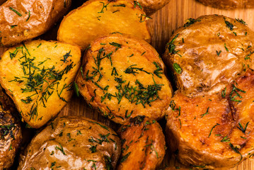 baked potatoes