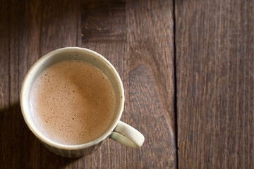 ホットコーヒー　ラッテ