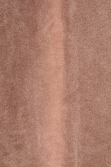 Background with brown texture, velvet fabric, full frame close-up