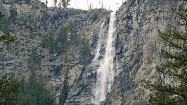 Drury Falls Slow Motion Pan by Leavenworth Washington
