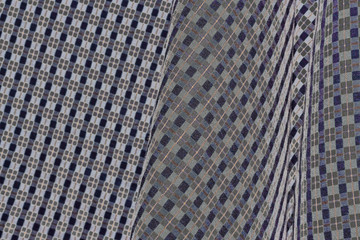 checkered cotton fabric, background, texture