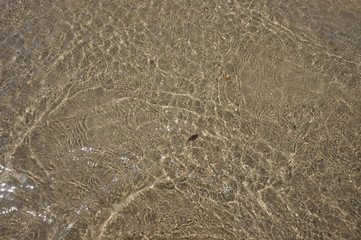 el movimiento del agua