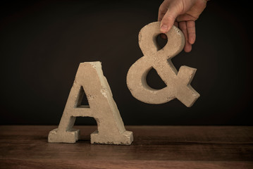 A & Cement Letters