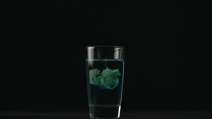 Close up shot on alcoholic cocktails