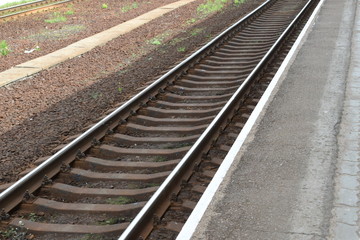 Obraz premium railway station, transport for passengers