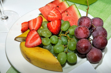 teller mit obst