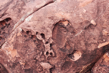 Obraz premium Red sedimentary rock texture. red rustic stone texture. background. nature