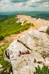 Bél-kő view in Bélapátfalva  hiking route magnificent landscape Hungary