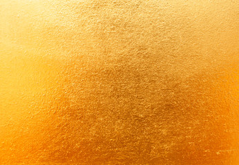 Naklejka premium Gold metal background, stainless steel surface (steel)