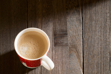 ホットコーヒー　ラッテ