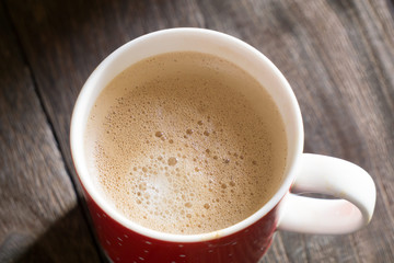 ホットコーヒー　ラッテ