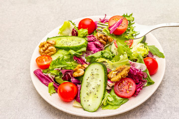 Fresh vegetables cooking background