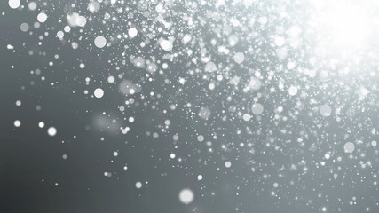 Clean White Particles